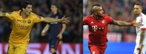 Le Barça et le Bayern Munich sont les deux vainqueurs des matches aller de la quart de finale de la ligue des champions.