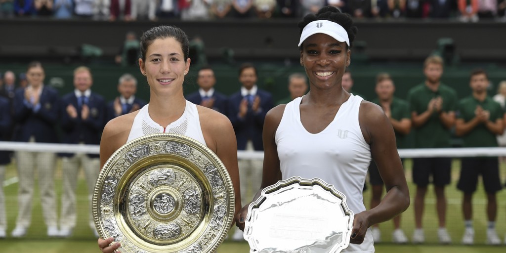Garbine Muguruza - Venus-Williams Wimbledon 2017