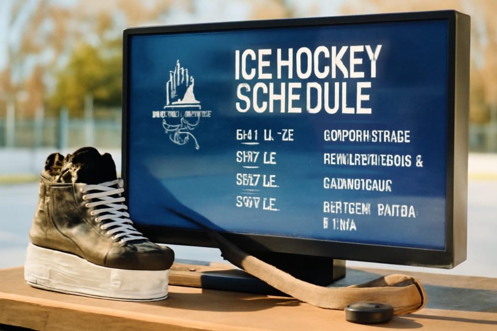 découvrez le calendrier complet du hockey sur glace aux jeux olympiques d'hiver 2026 à milan-cortina, avec le programme détaillé et les dates clés des matchs à ne pas manquer.