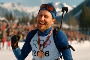 quentin fillon maillet décroche la médaille de bronze en mass start aux jo 2026, offrant à la france sa 20ᵉ médaille en direct.