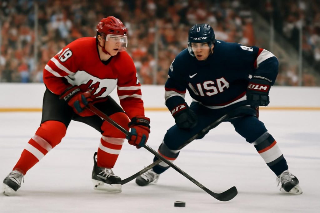 découvrez la finale des jo entre le canada et les états-unis, un duel épique pour décrocher le titre ultime en hockey sur glace.