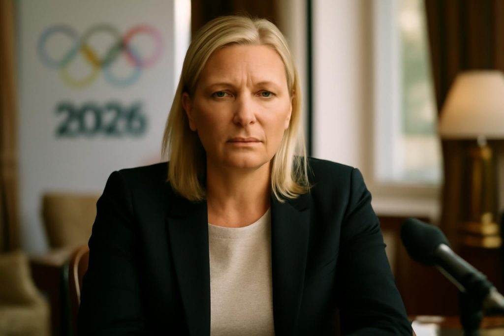 découvrez les propos de kirsty coventry, présidente du cio, qui déplore que les controverses liées à ice et à l'affaire epstein détournent l'attention de l'essence des jo d'hiver 2026.