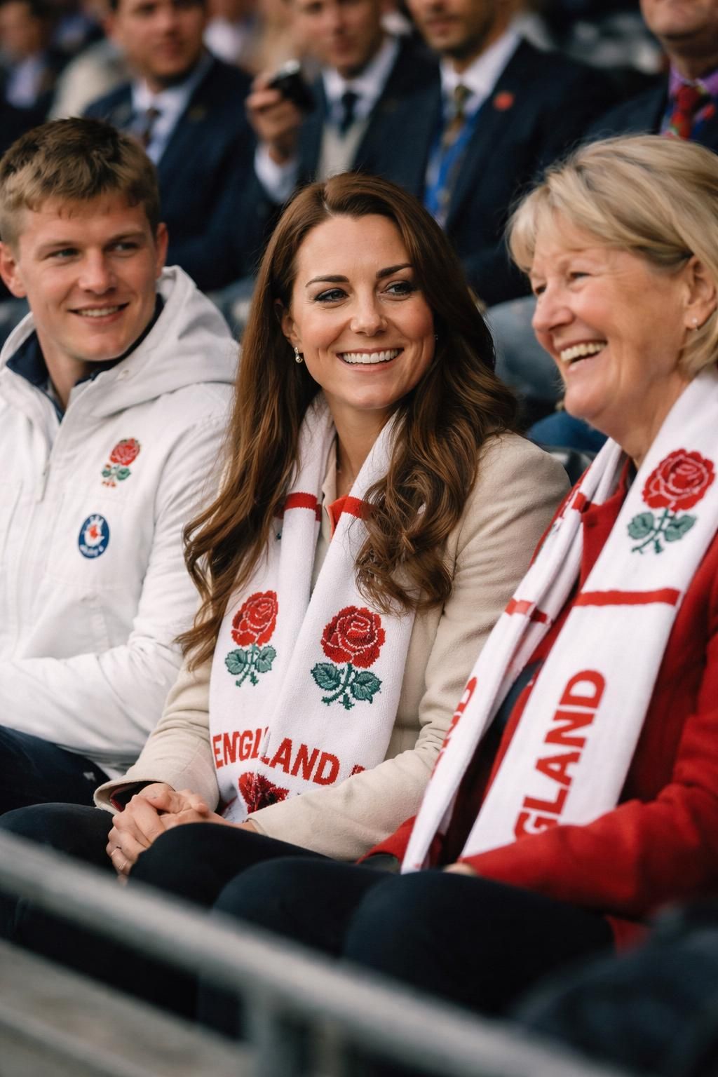 découvrez comment kate middleton éblouit en tribune du tournoi des six nations, seulement deux jours après un événement marquant qui a captivé l'attention.
