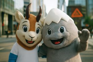 découvrez le sourire de tina et milo, mascottes des jo 2026, qui cache un message d'alerte important derrière leur joie apparente.