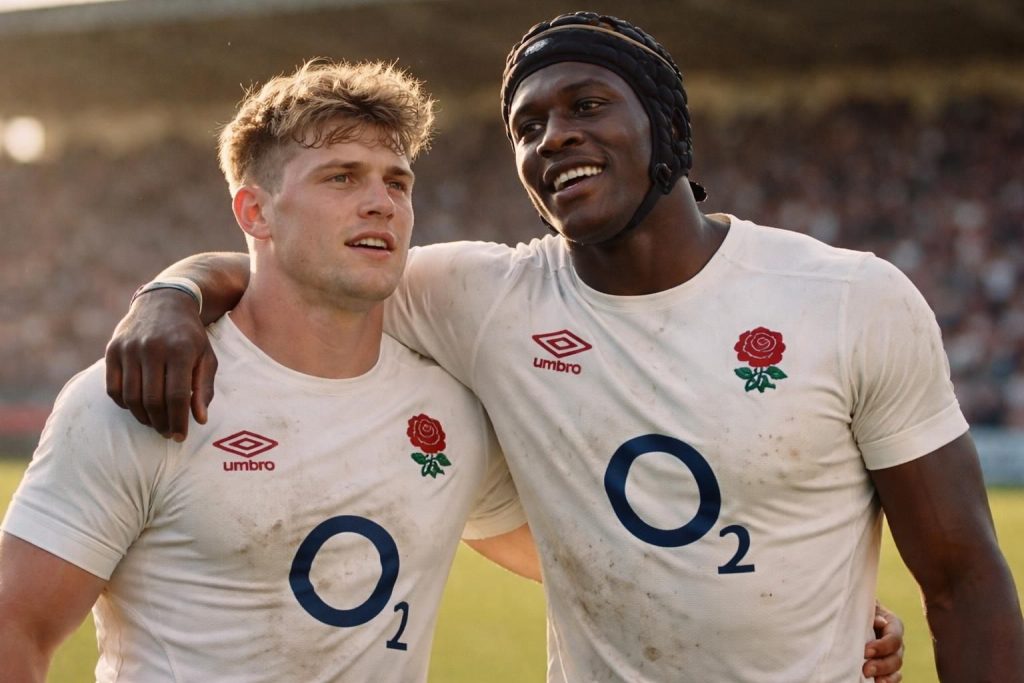 découvrez la composition de l'équipe d'angleterre pour le match face à l'irlande, avec pollock titularisé pour la première fois et itoje célébrant sa 100e sélection.