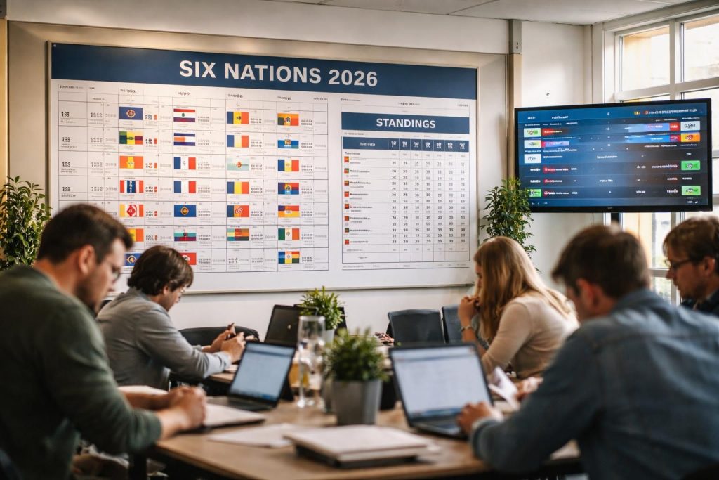 découvrez le guide complet du tournoi des 6 nations 2026 avec le calendrier officiel, le suivi en temps réel des résultats et un classement détaillé pour ne rien manquer de cette compétition incontournable.