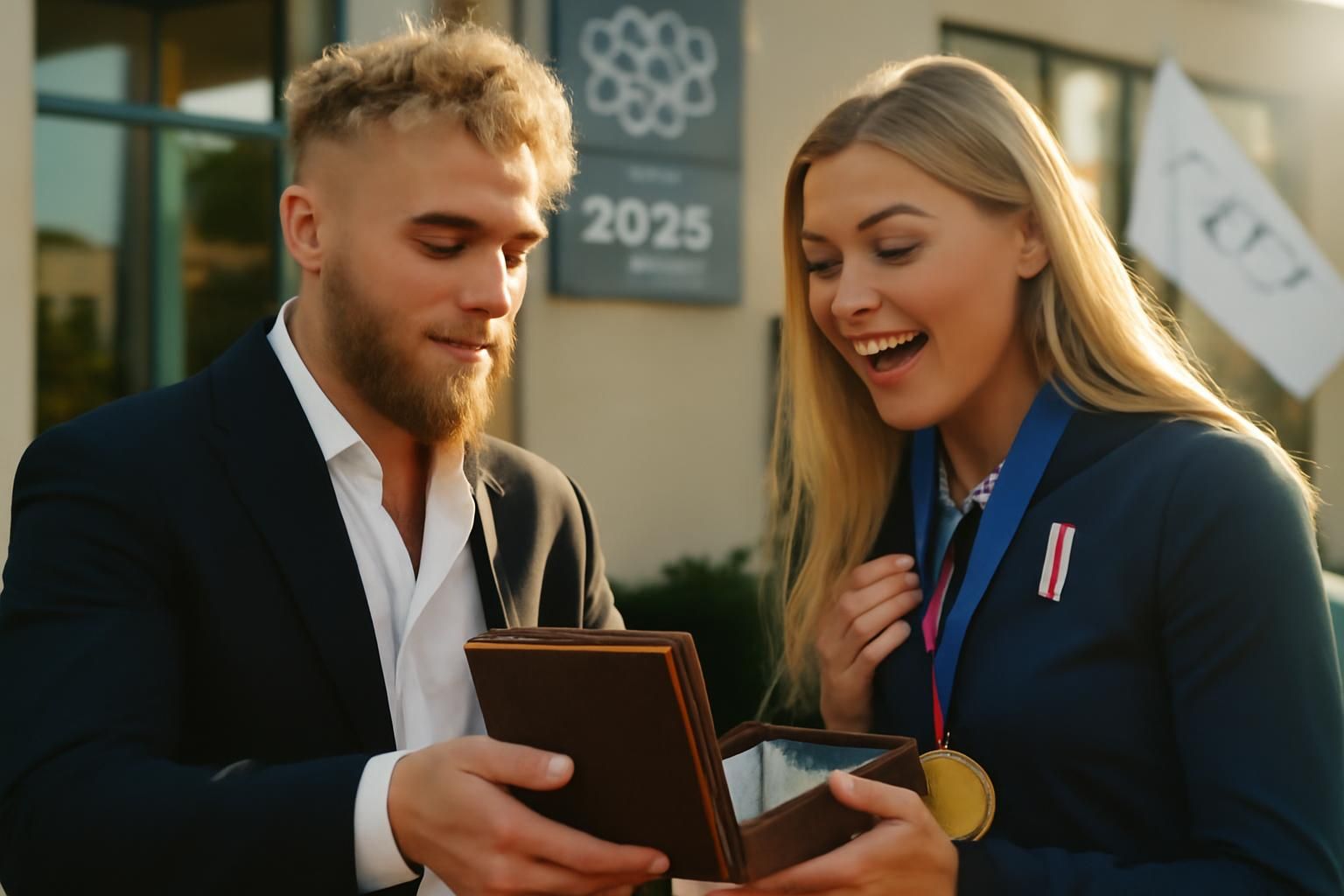 découvrez comment jake paul célèbre les exploits médaillés de sa reine jutta leerdam aux jo 2026 avec un somptueux cadeau à six chiffres, un geste rempli d'admiration et d'amour.