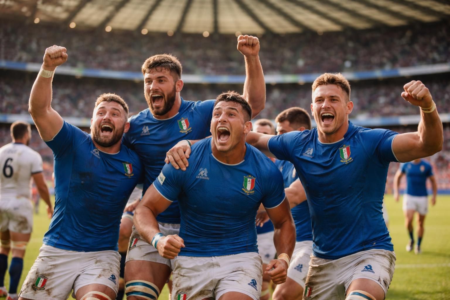 revivez la victoire historique de l'italie contre l'angleterre à l'extérieur dans le tournoi des six nations, un exploit majeur du rugby européen.