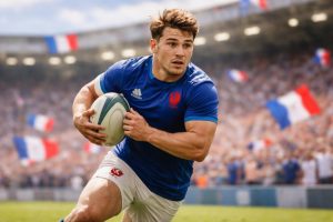 découvrez comment les espoirs d'antoine dupont et de l'équipe de france s'envolent lors du tournoi des six nations, un rendez-vous majeur du rugby européen.