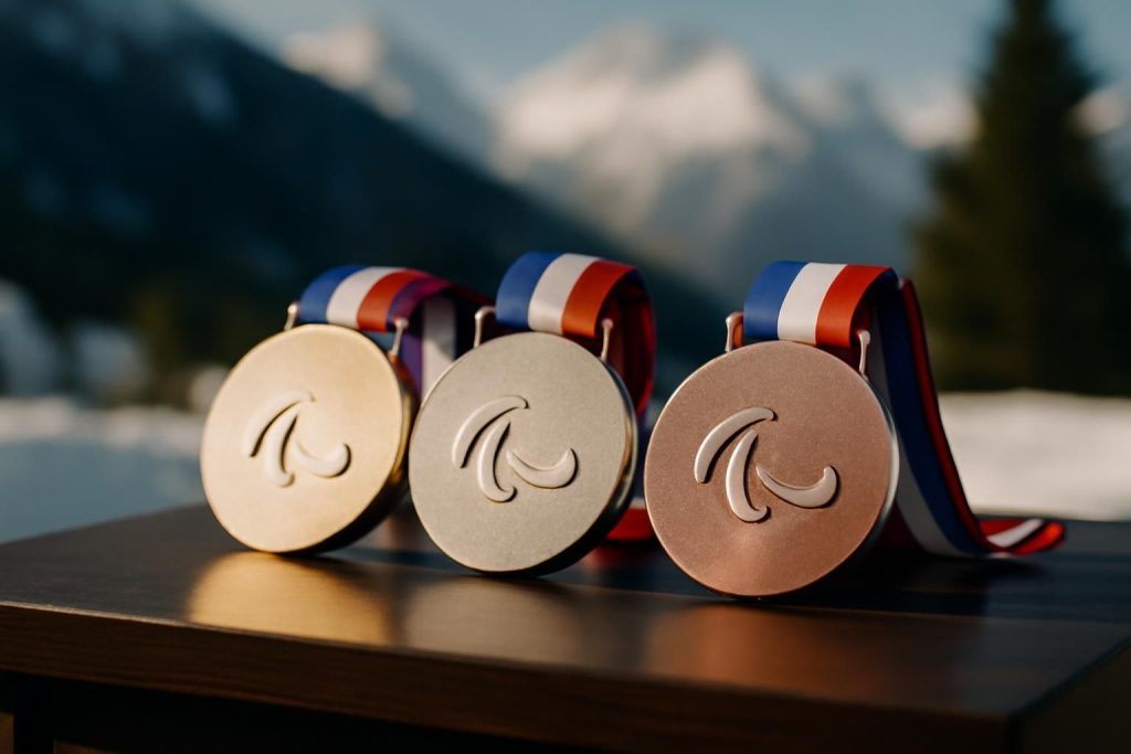 découvrez le décompte complet des médailles françaises brillamment remportées aux jeux paralympiques d'hiver milan cortina 2026, une célébration des exploits et de la détermination des athlètes français.