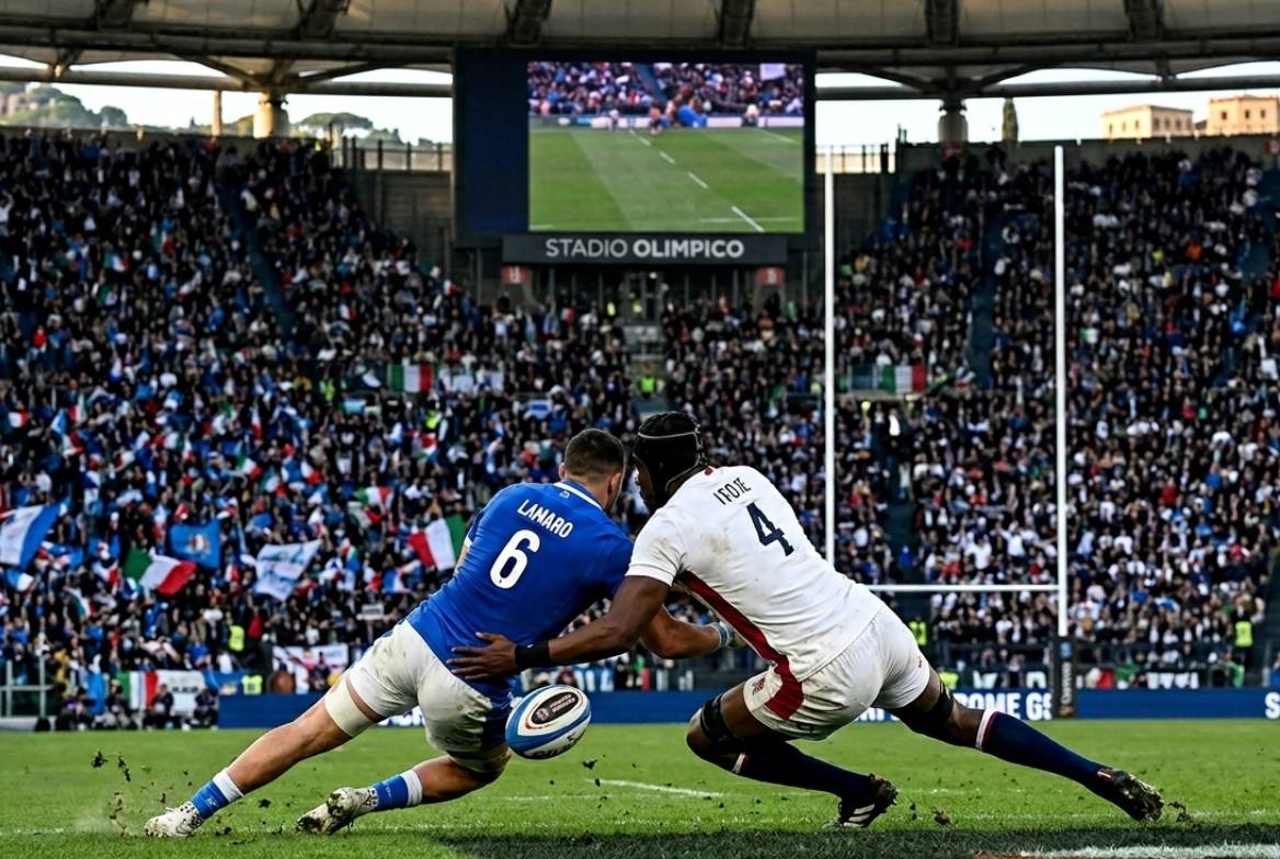 suivez en direct et en streaming le match italie vs angleterre du tournoi des six nations de rugby avec le score en temps réel, les moments forts et les analyses.