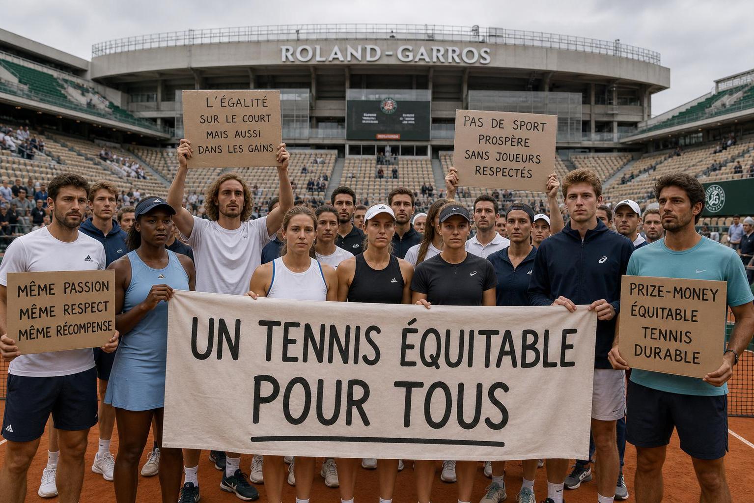 roland-garros : les joueurs menacent de boycotter le tournoi pour protester contre une répartition jugée injuste des prize-money, appelant à une meilleure équité financière.