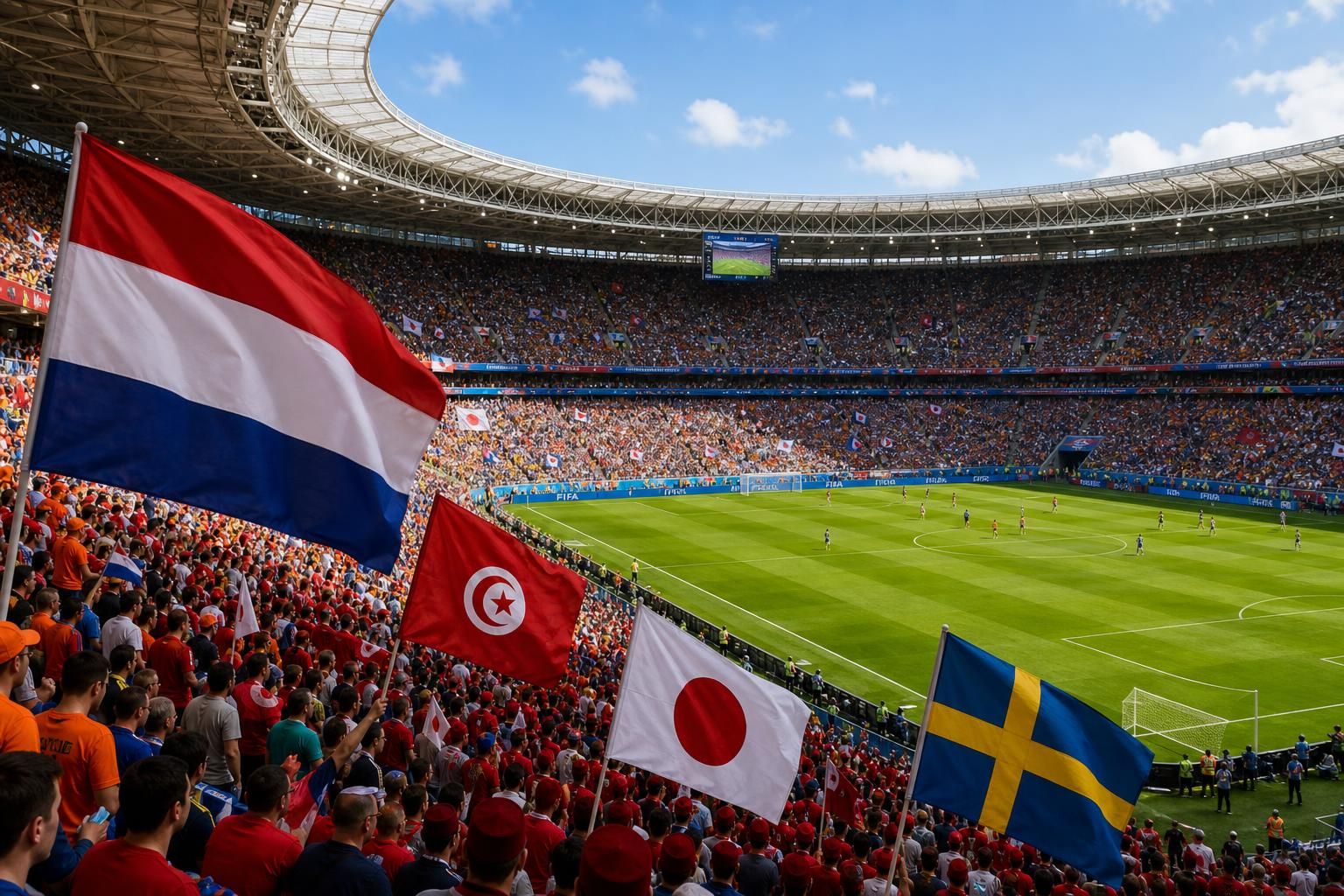 découvrez la composition complète et le calendrier du groupe f de la coupe du monde 2026, avec les pays-bas, la tunisie et leurs adversaires, pour suivre tous les matchs et temps forts du groupe.