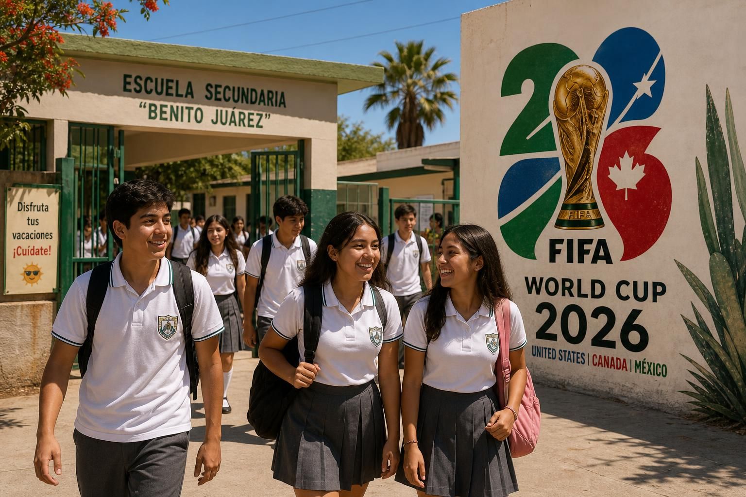 le mexique réduit l'année scolaire de 40 jours pour mieux préparer la coupe du monde 2026, une mesure exceptionnelle en vue du mondial.