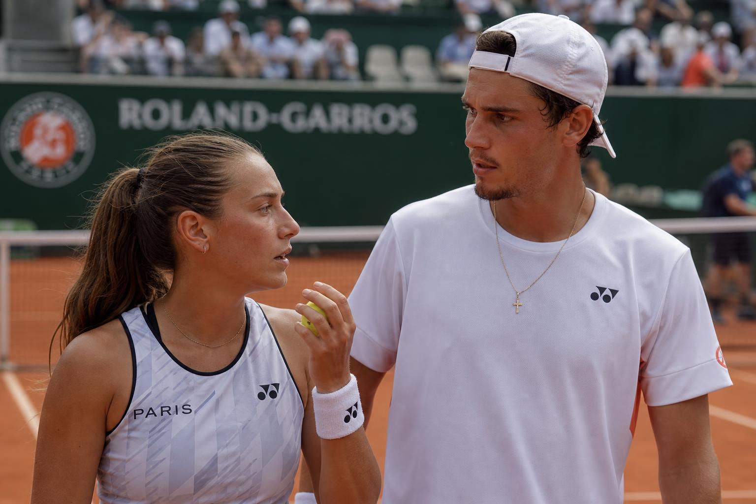 découvrez comment diane parry, étoile montante française de roland-garros, partage sa passion du tennis avec son compagnon, lui aussi champion, dans une histoire inspirante de sport et de complicité.