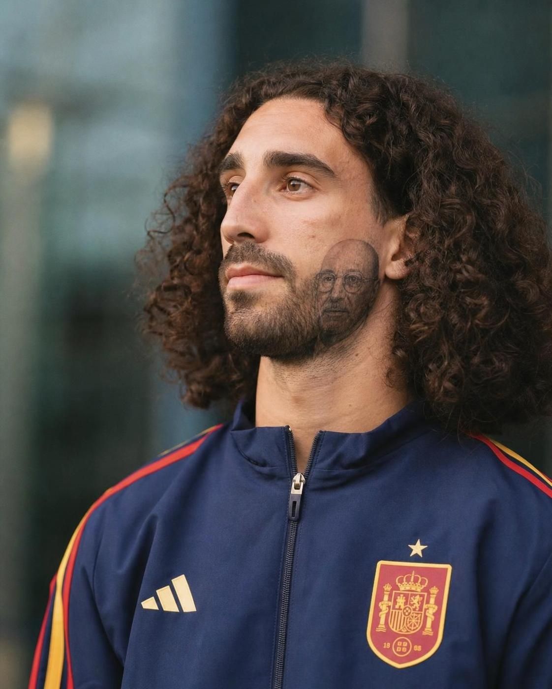 découvrez comment cucurella, le footballeur espagnol, a honoré son héros en se tatouant son visage avant la coupe du monde 2026, symbolisant engagement et passion.