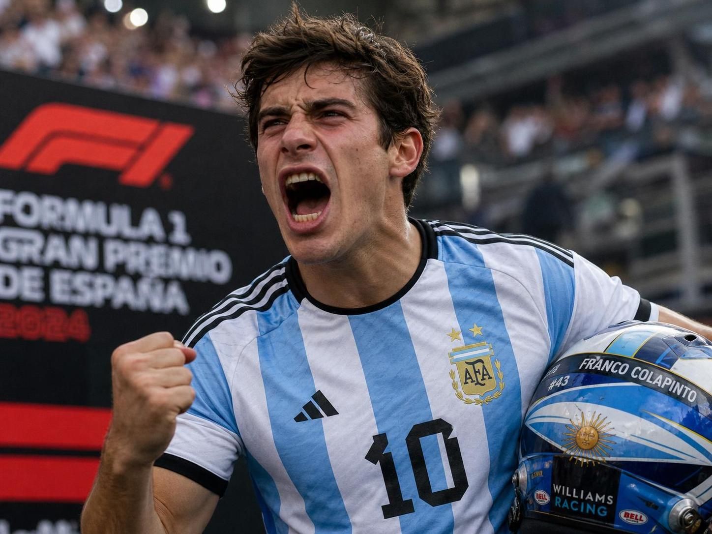 découvrez l'intervention de franco, pilote argentin, lors de la coupe du monde 2026, qui critique ceux qui célèbrent la victoire avant de réellement soutenir leur équipe.