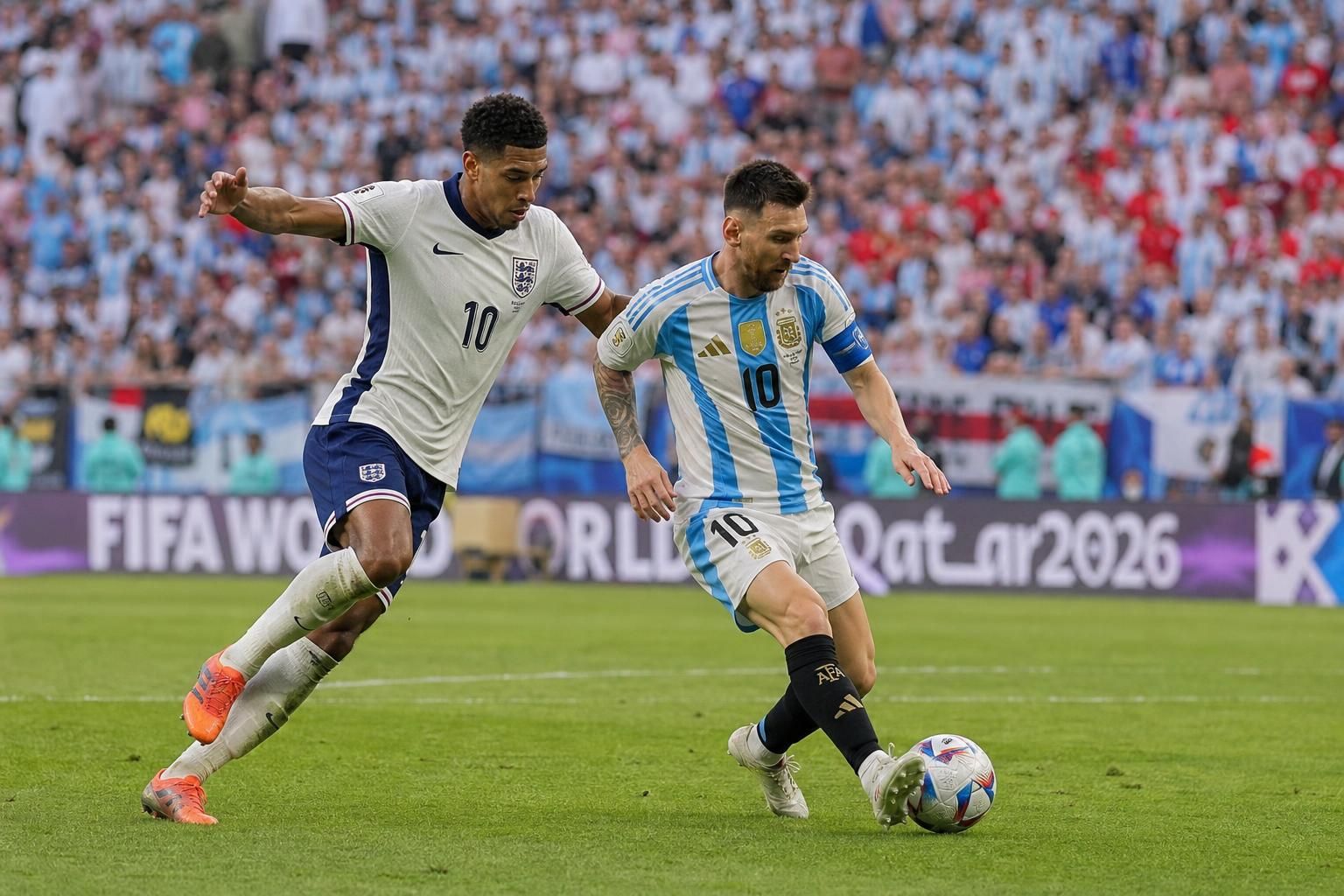 revivez la demi-finale passionnante de la coupe du monde 2026 entre l'angleterre et l'argentine, un duel intense et rempli de suspense jusqu'à la dernière minute.