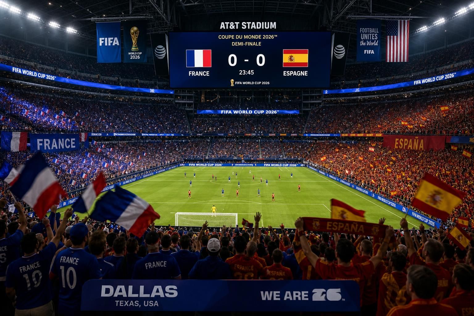 revivez la coupe du monde 2026 avec la défaite de la france face à l'espagne et le duel épique entre anglais et argentins. consultez le programme complet des matchs et événements incontournables.