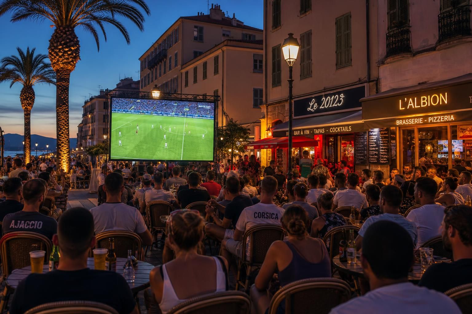 coupe du monde à ajaccio : découvrez les bilans contrastés des bars et restaurants face à l'événement sportif majeur.