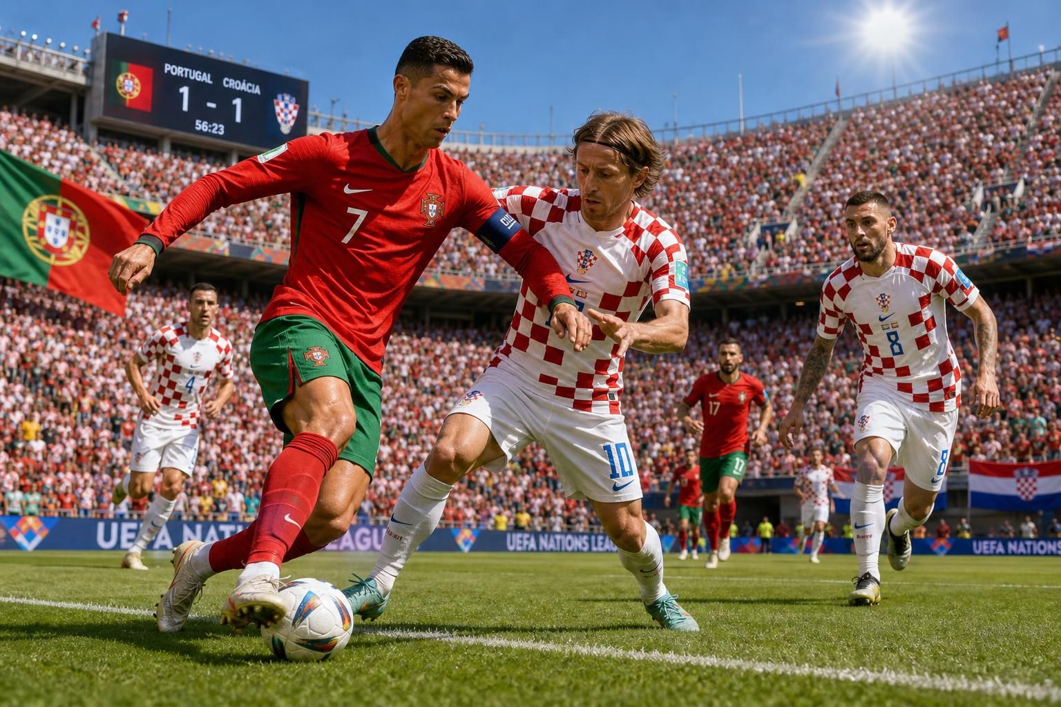 découvrez le duel intense de la coupe du monde entre le portugal et la croatie, où la chaleur accablante ajoute une pression supplémentaire à ce match passionnant.