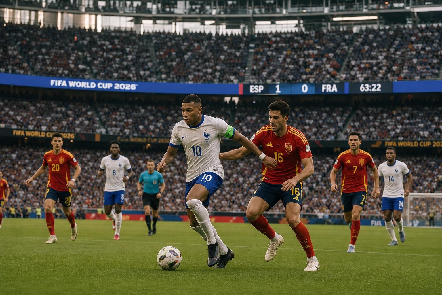 revivez l'élimination des bleus au mondial 2026 face à une équipe d'espagne déterminée et implacable, dans un duel intense et mémorable.