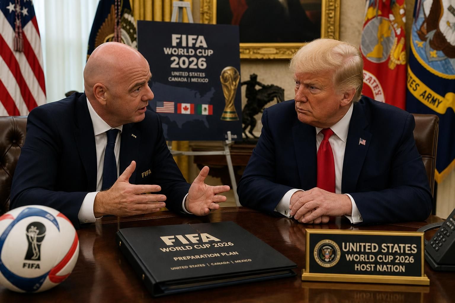 mondial 2026 : un élu américain veut interroger gianni infantino sur ses liens avec donald trump dans le cadre de l'organisation du tournoi.