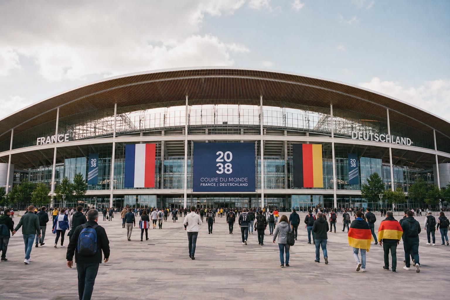 découvrez l'ambitieuse candidature franco-allemande pour accueillir la coupe du monde 2038, soutenue activement par la ministre des sports, visant à unir les deux nations autour d'un grand événement sportif.