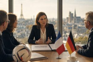 découvrez l'ambitieuse candidature franco-allemande pour accueillir la coupe du monde 2038, portée par la ministre des sports, visant à unir les forces de deux nations pour un événement sportif mondial exceptionnel.