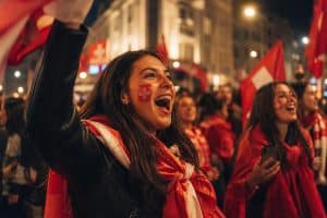 découvrez comment les supporters suisses maintiennent leur ferveur à 3h du matin pour encourager leur équipe lors de la coupe du monde 2026, témoignant d'une passion et d'un soutien infaillibles.