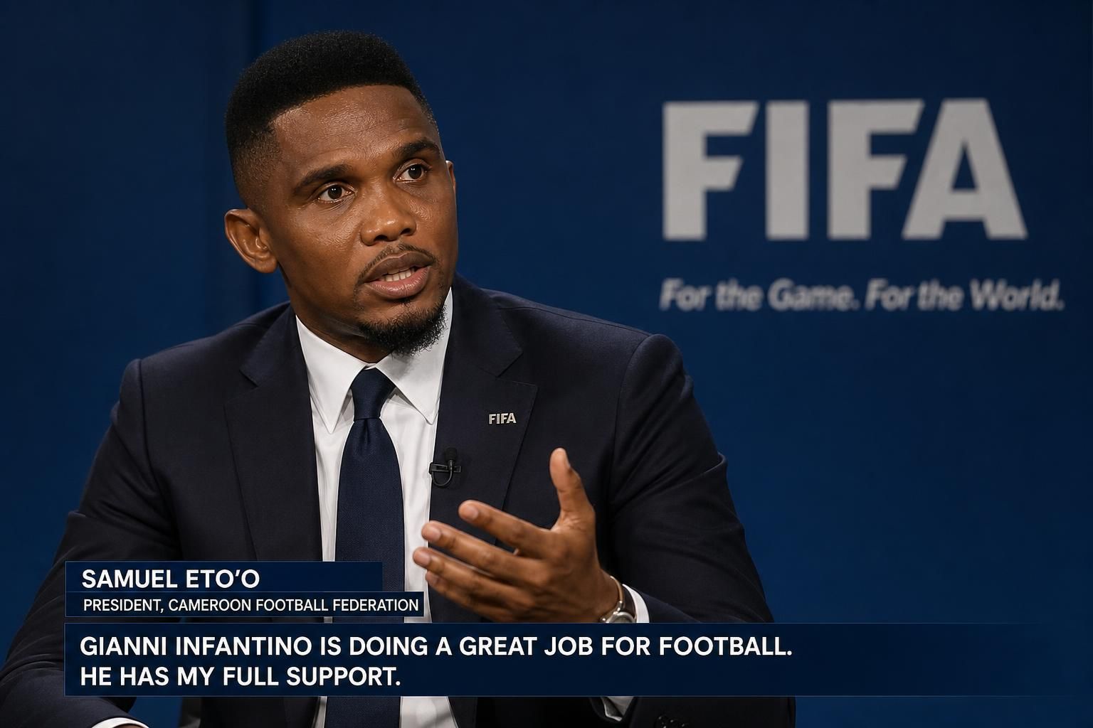 découvrez comment eto'o soutient infantino au cœur de la polémique liée à son projet de 'vente' controversé, en défendant ses actions et sa vision pour le football.