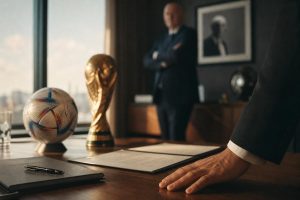 découvrez les principaux candidats à la succession de gianni infantino à la tête de la fifa et les enjeux majeurs liés à la vente des droits de la coupe du monde.