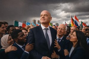 découvrez comment infantino fait face à la tempête lors de la vente de la coupe du monde, bénéficiant d'un soutien unanime malgré les controverses.