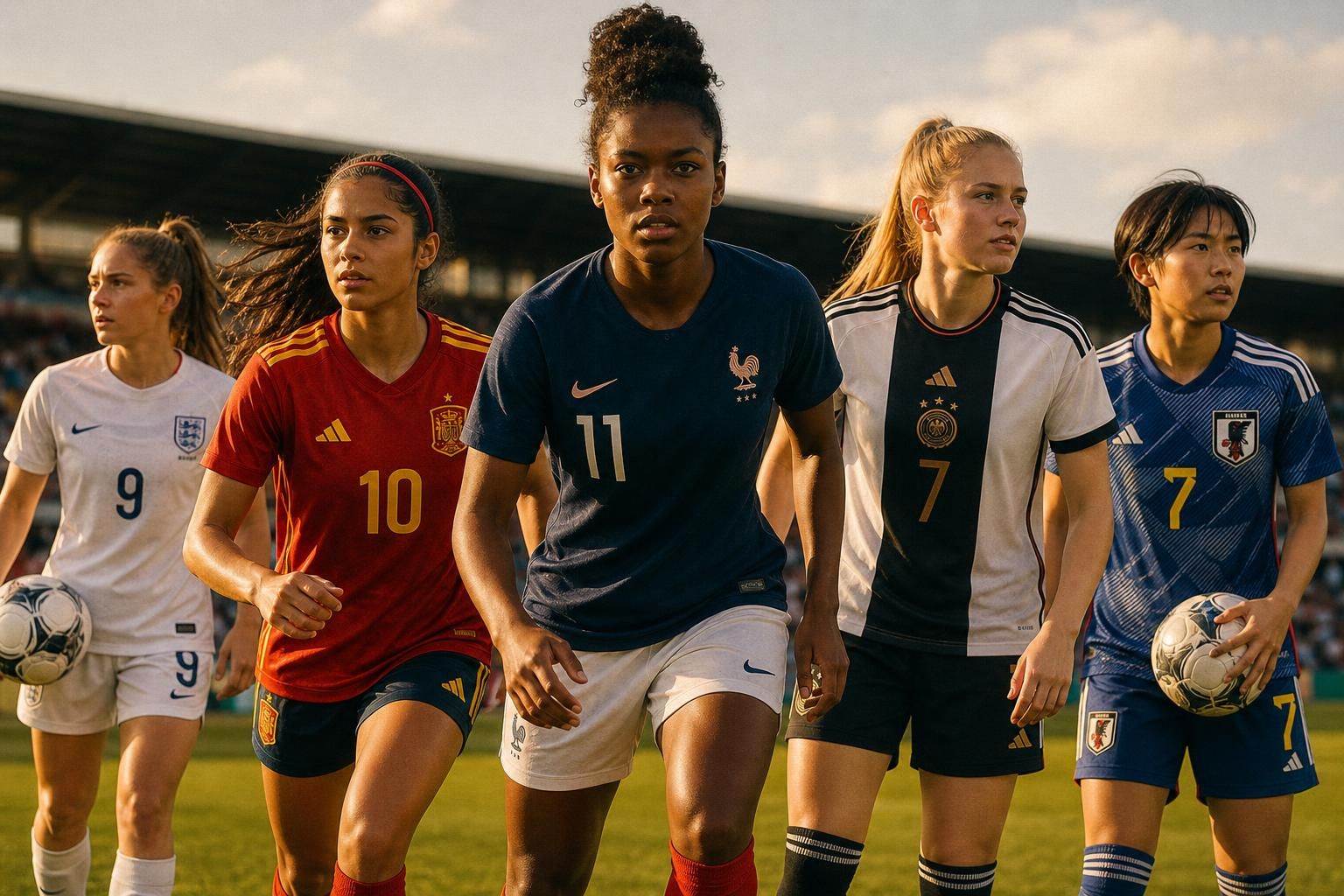 découvrez les 5 étoiles montantes incontournables de la coupe du monde féminine 2026, les jeunes talents qui vont briller sur la scène mondiale.